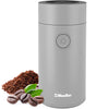 MuellerLiving Electric Coffee Grinder for Spice, Nut, Herbs and Coffee Beans, Sharp Blade, Stainless Steel - Gray